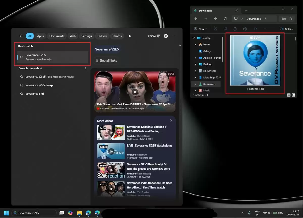 新增拼写容错! Win11预览版26300.8687增强搜索