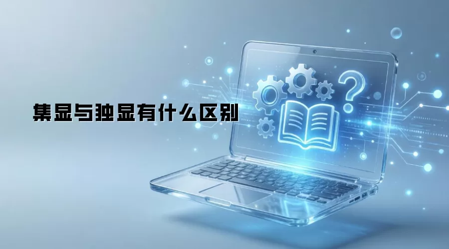 集显与独显有什么区别