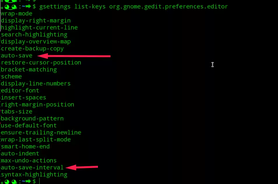 linux中gedit文本编辑器怎么设置自动保存文件内容?