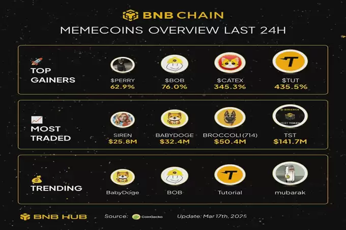 迪拜王室百亿押注!BSC 链三大黑马疯涨 200%,下一个百倍金狗是它？