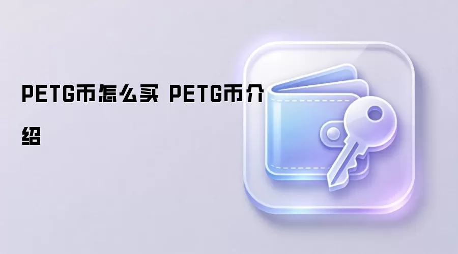 PETG币怎么买 PETG币介绍