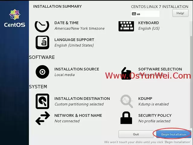 CentOS 7.3.1611 系统安装配置图文教程