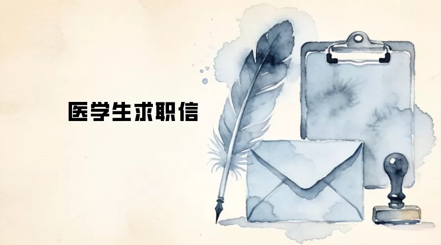 医学生求职信