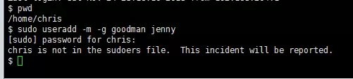 LINUX怎么用usermod设置主组和附加组?