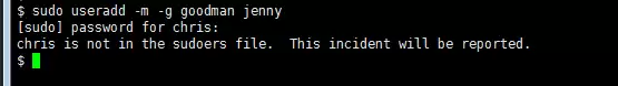 LINUX怎么用usermod设置主组和附加组?