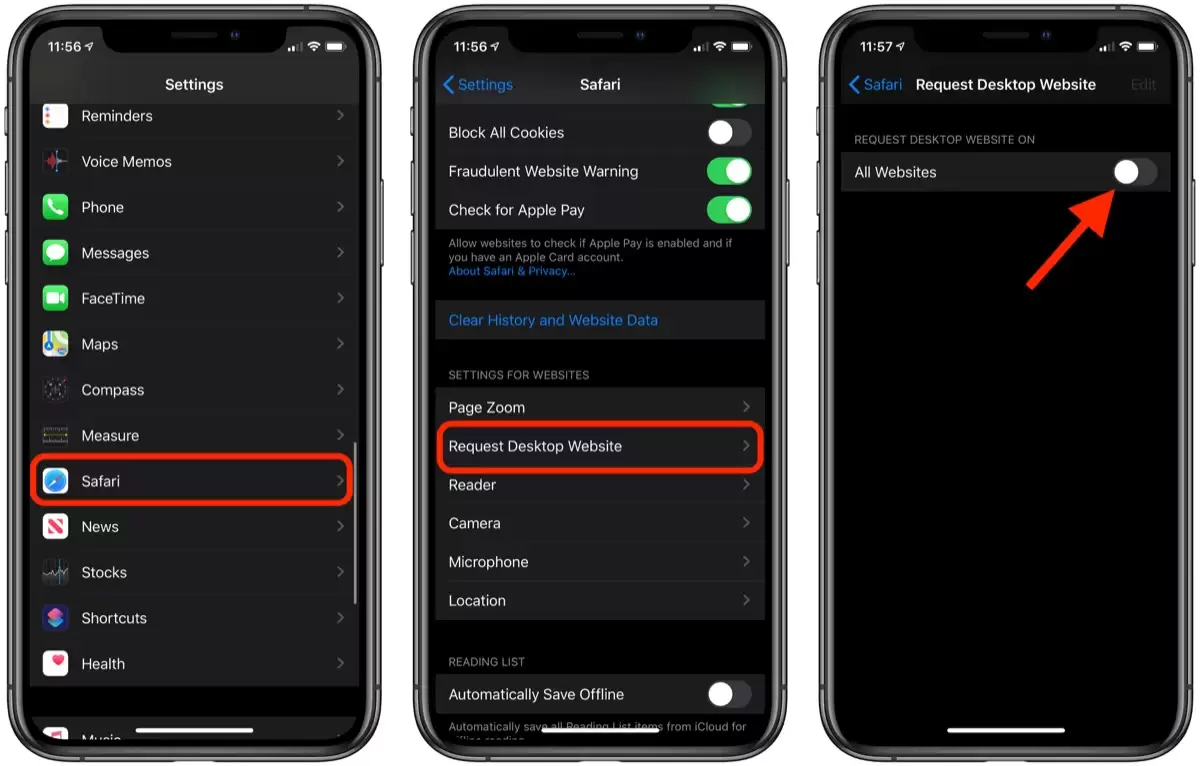 如何在 iOS 13 设备的 Safari 浏览器中请求桌面网站? 如何在 iOS 13 设备的 Safari 浏览器中请求桌面网站?