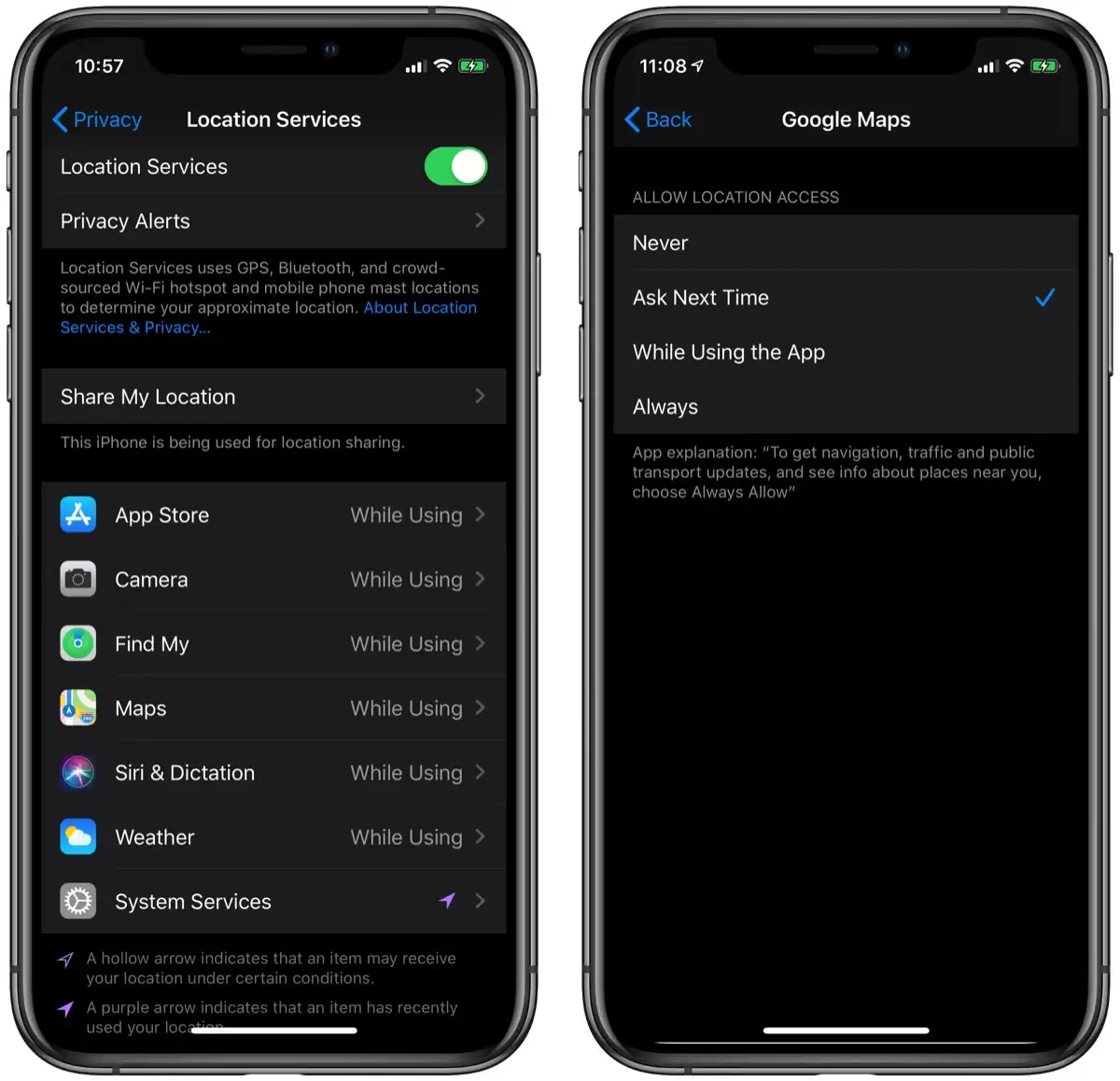 如何在 iOS 13 中限制应用程序的位置访问权限? 如何在 iOS 13 中限制应用程序的位置访问权限?
