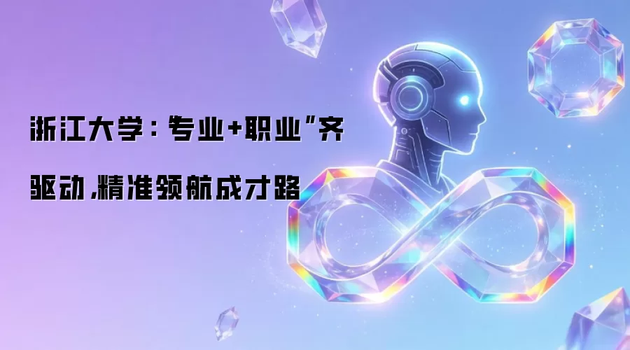 浙江大学：“专业+职业”齐驱动，精准领航成才路