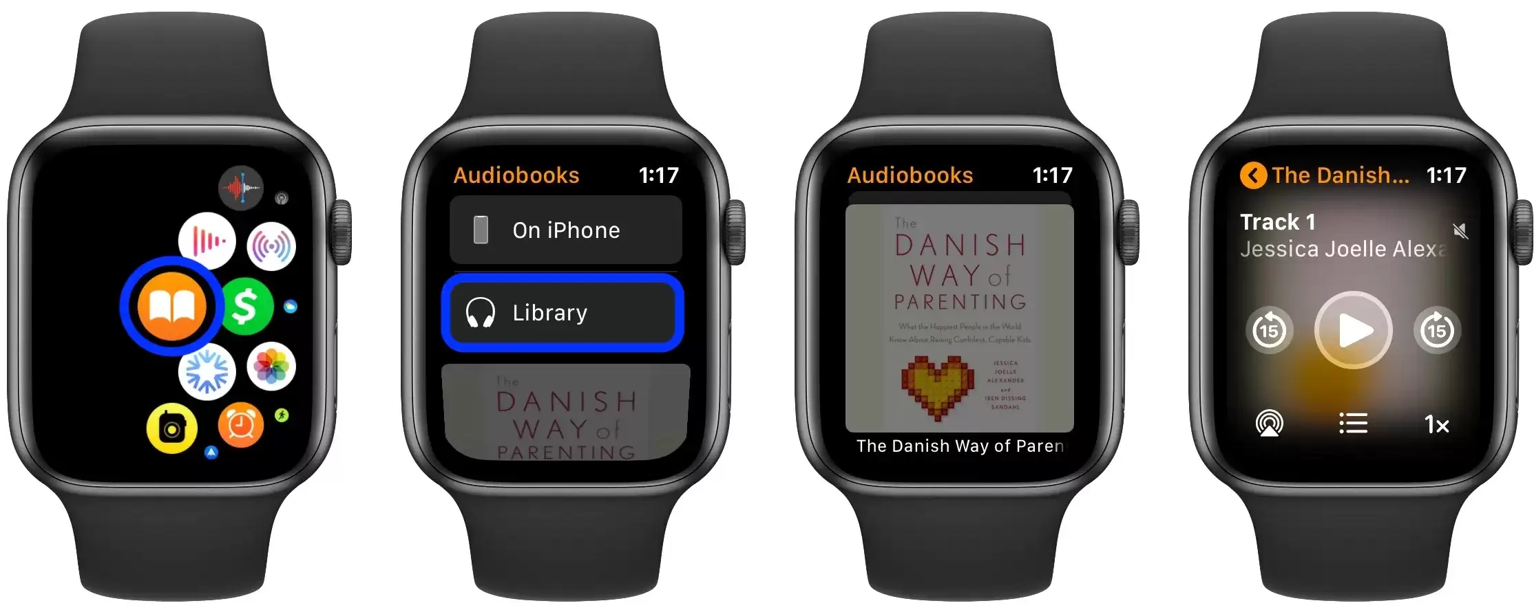 watchOS 6：如何在 Apple Watch 上播放 Apple Books 有声读物？