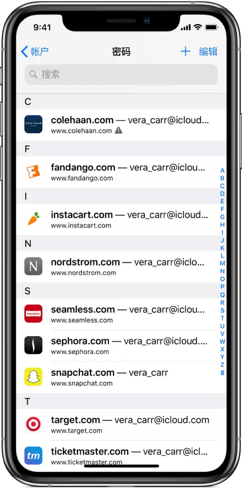 如何更改 iCloud 钥匙串中储存的密码? 如何更改 iCloud 钥匙串中储存的密码?