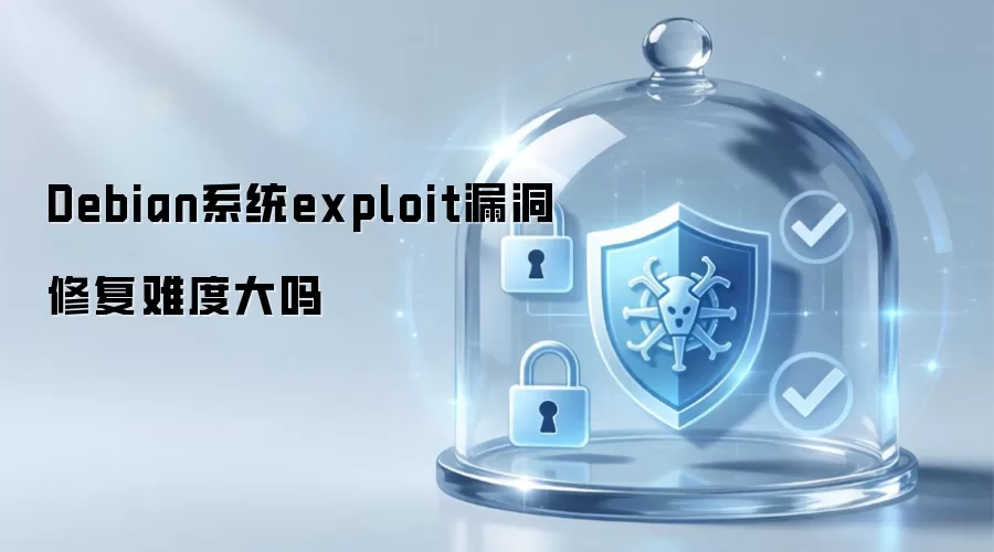 Debian系统exploit漏洞修复难度大吗