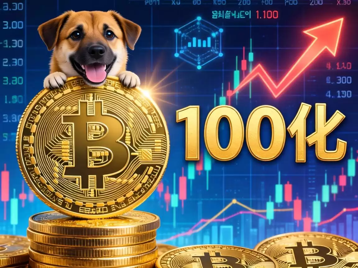 狗狗币涨幅100倍，数字加密货币的疯狂之旅