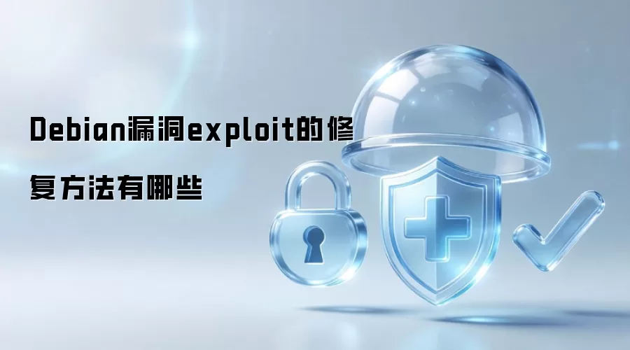Debian漏洞exploit的修复方法有哪些