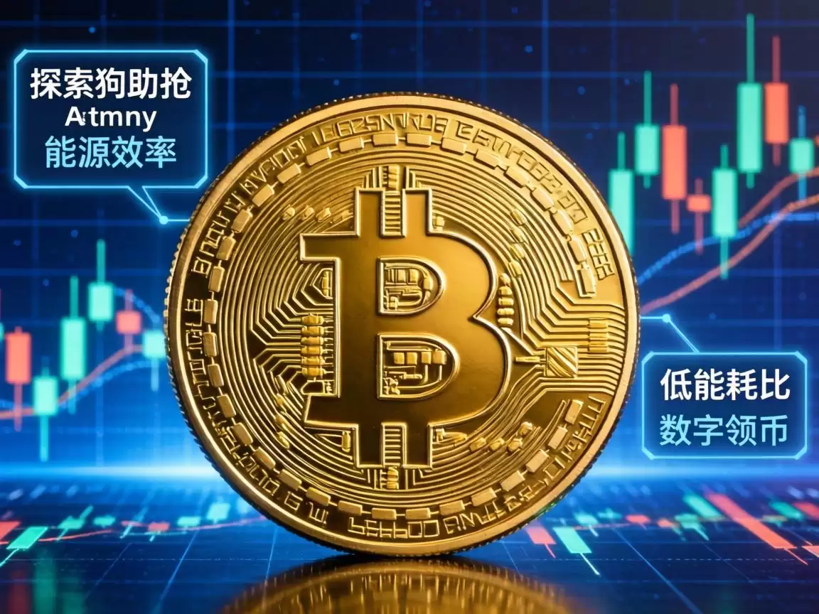 狗狗币与比特币能源消耗对比示意图