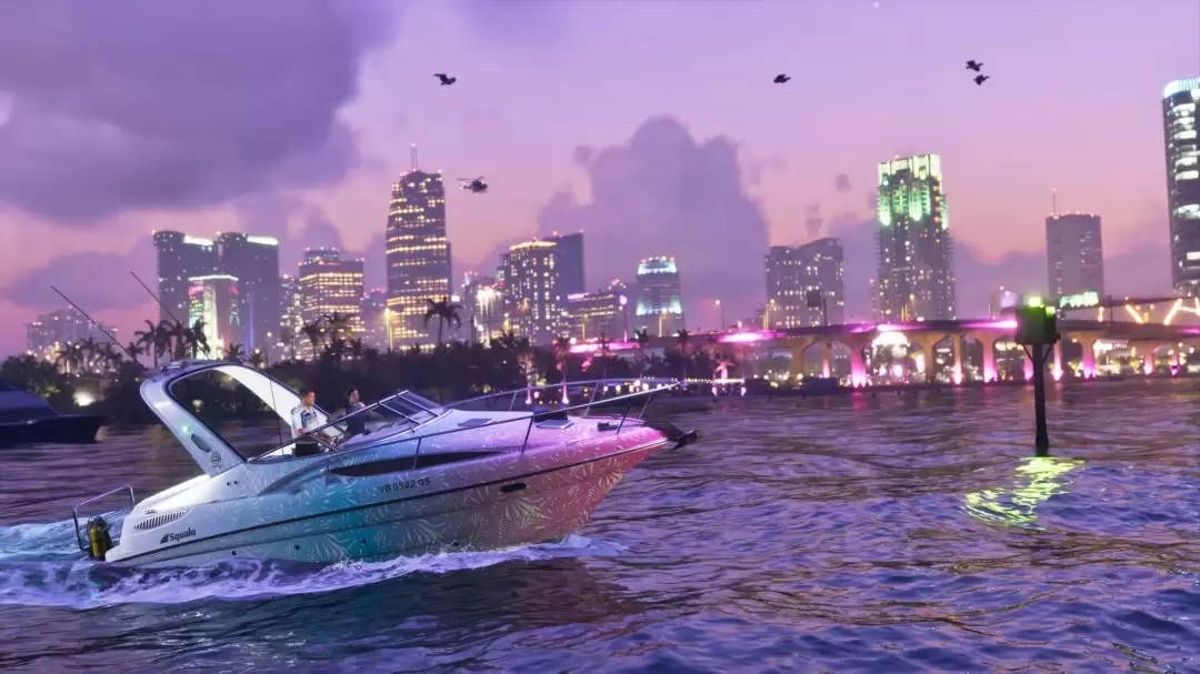 数毛社质疑《GTA6》新图：这真是主机跑出来的？