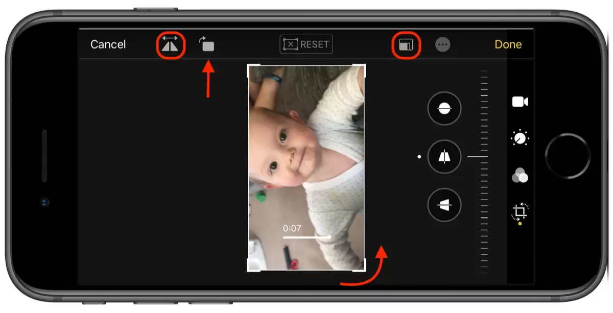 iOS 13中的视频编辑工具