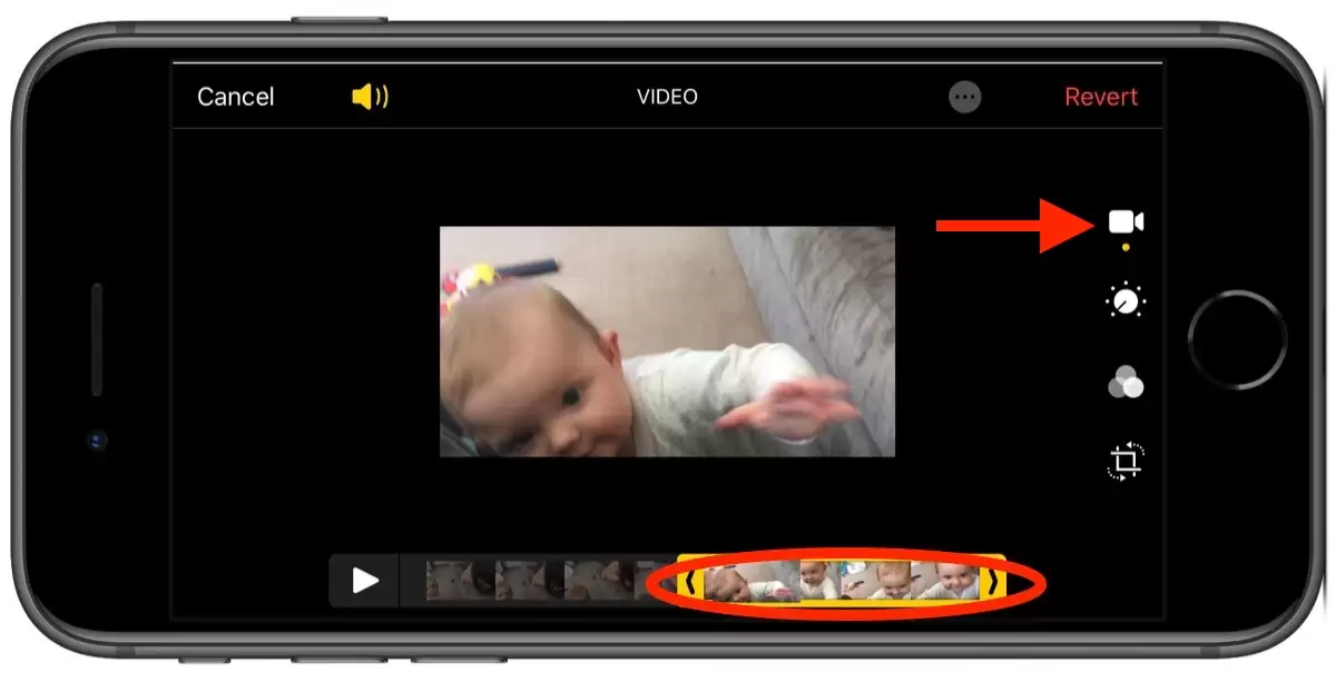 iOS 13中的视频编辑工具
