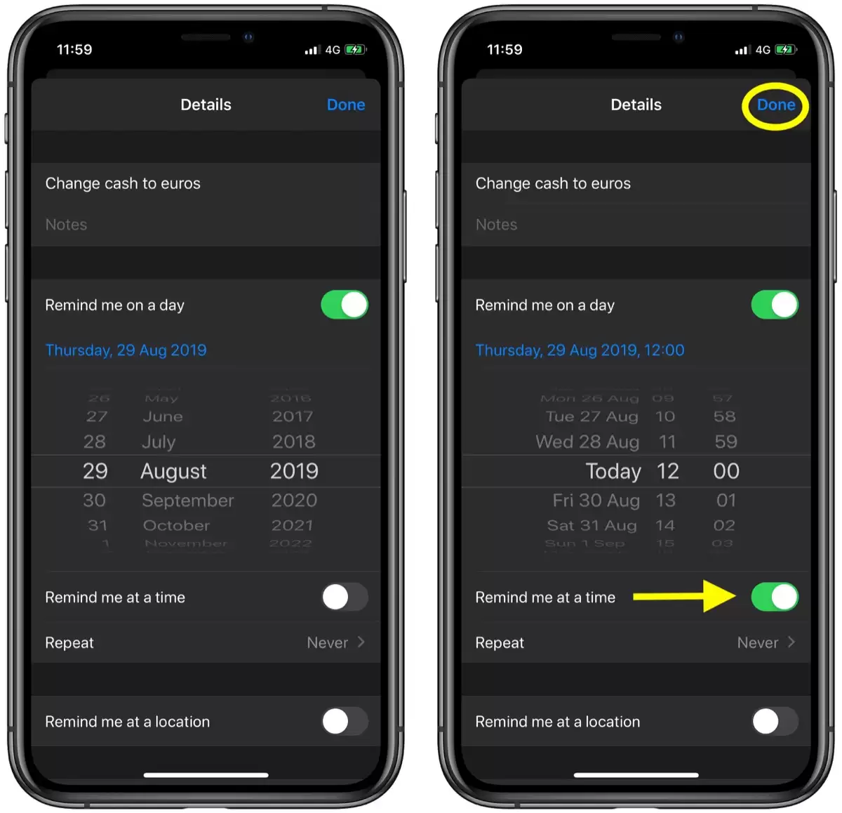 iOS 13 教程：如何在「提醒事项」中创建特定时间的提醒？