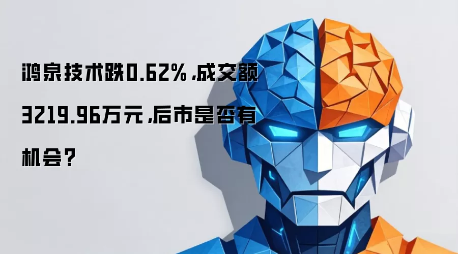 鸿泉技术跌0.62%,成交额3219.96万元,后市是否有机会?