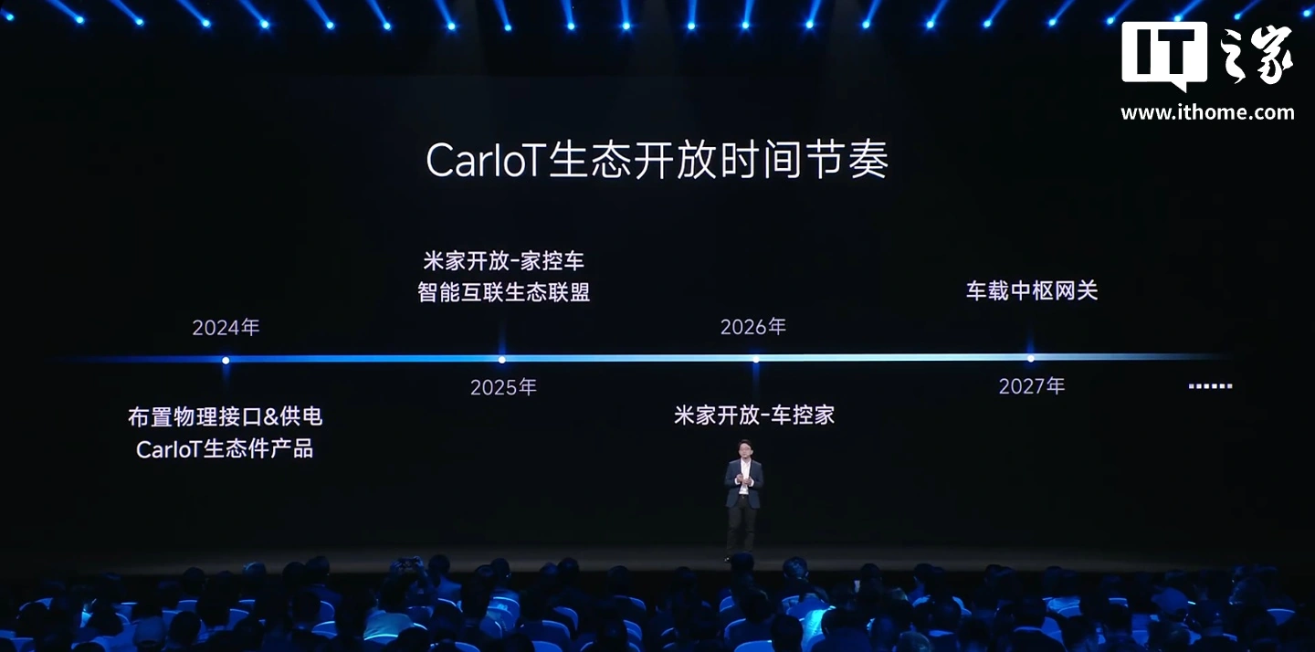 小米 SU7/YU7 迎来第三方开发的辅助智驾小蓝灯，2027 年开放车载中枢网关