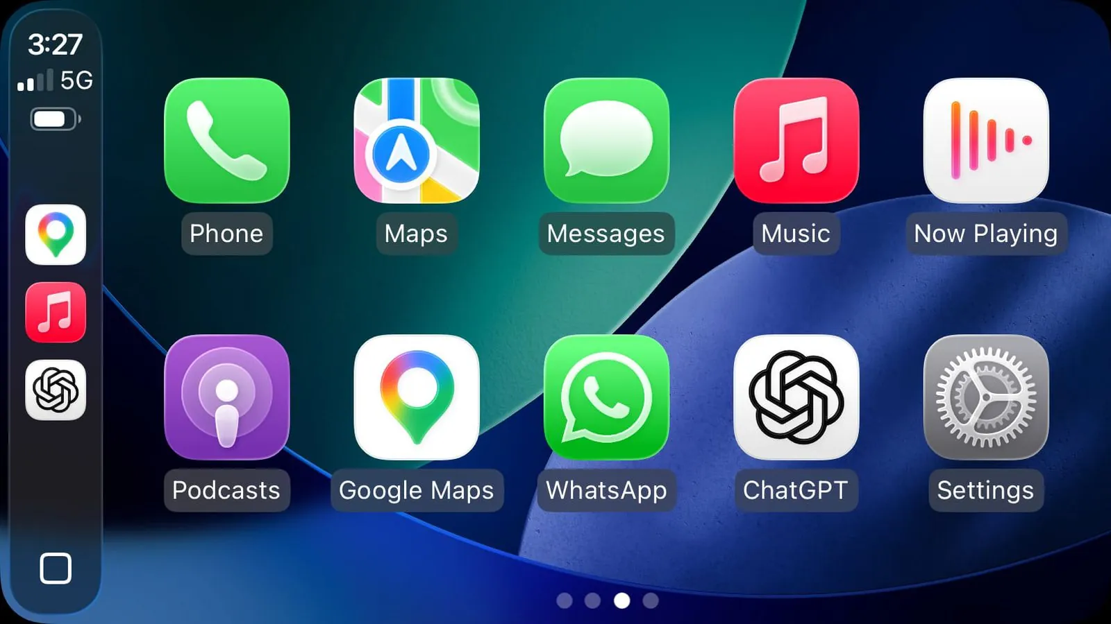 ChatGPT 登陆苹果 CarPlay：无唤醒词，不能操控车辆功能