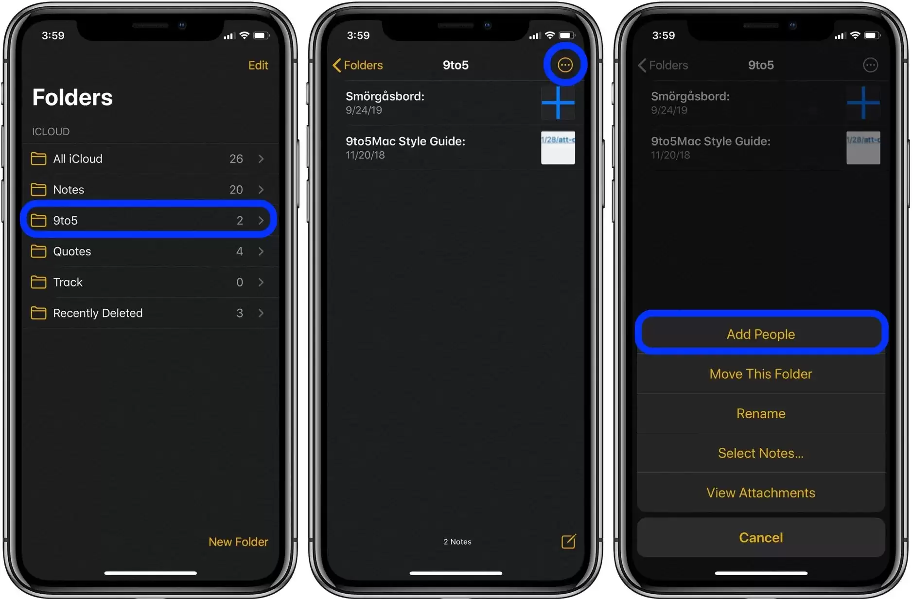 如何在 iPhone、 iPad和 Mac 上共享「备忘录」中的文件? 如何在 iPhone、 iPad和 Mac 上共享「备忘录」中的文件?
