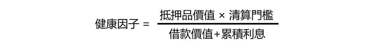 3. 健康因子:系统判断清算的标准