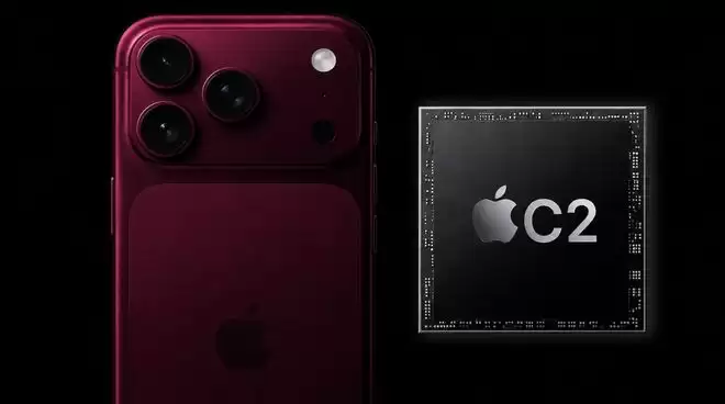 iPhone 18 Pro搭载自研C2基带芯片AI渲染图