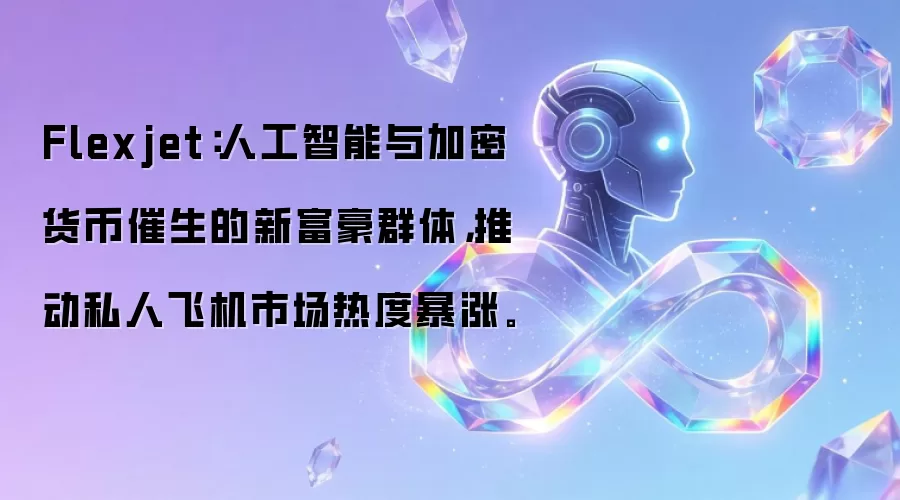 Flexjet：人工智能与加密货币催生的新富豪群体，推动私人飞机市场热度暴涨。