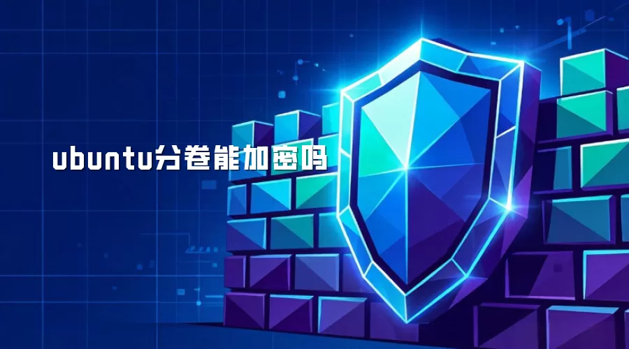 ubuntu分卷能加密吗