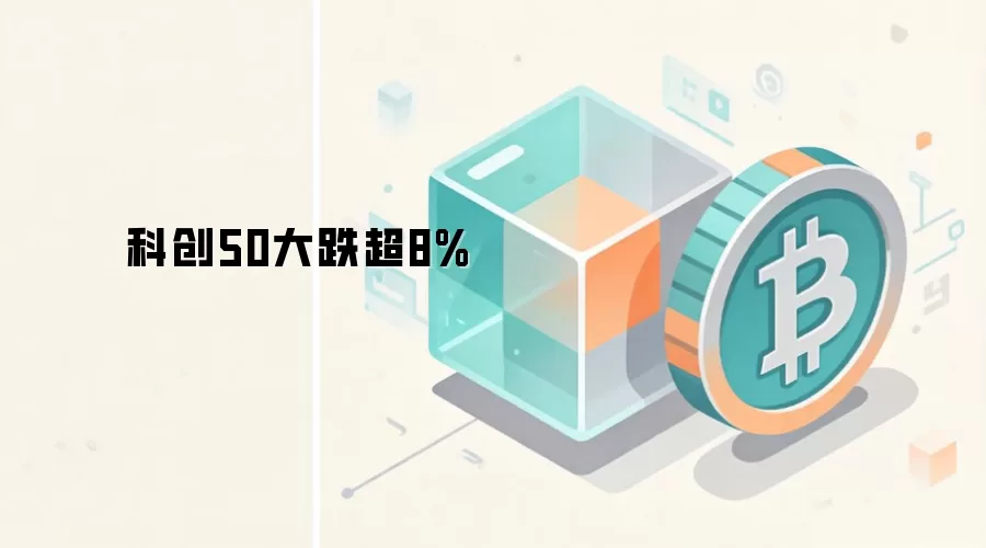 科创50单日大跌超过8%引发市场广泛关注