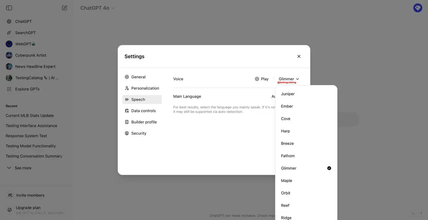 OpenAI ChatGPT 被曝将新增 8 种新语音：更自然表达狗叫等动物声音