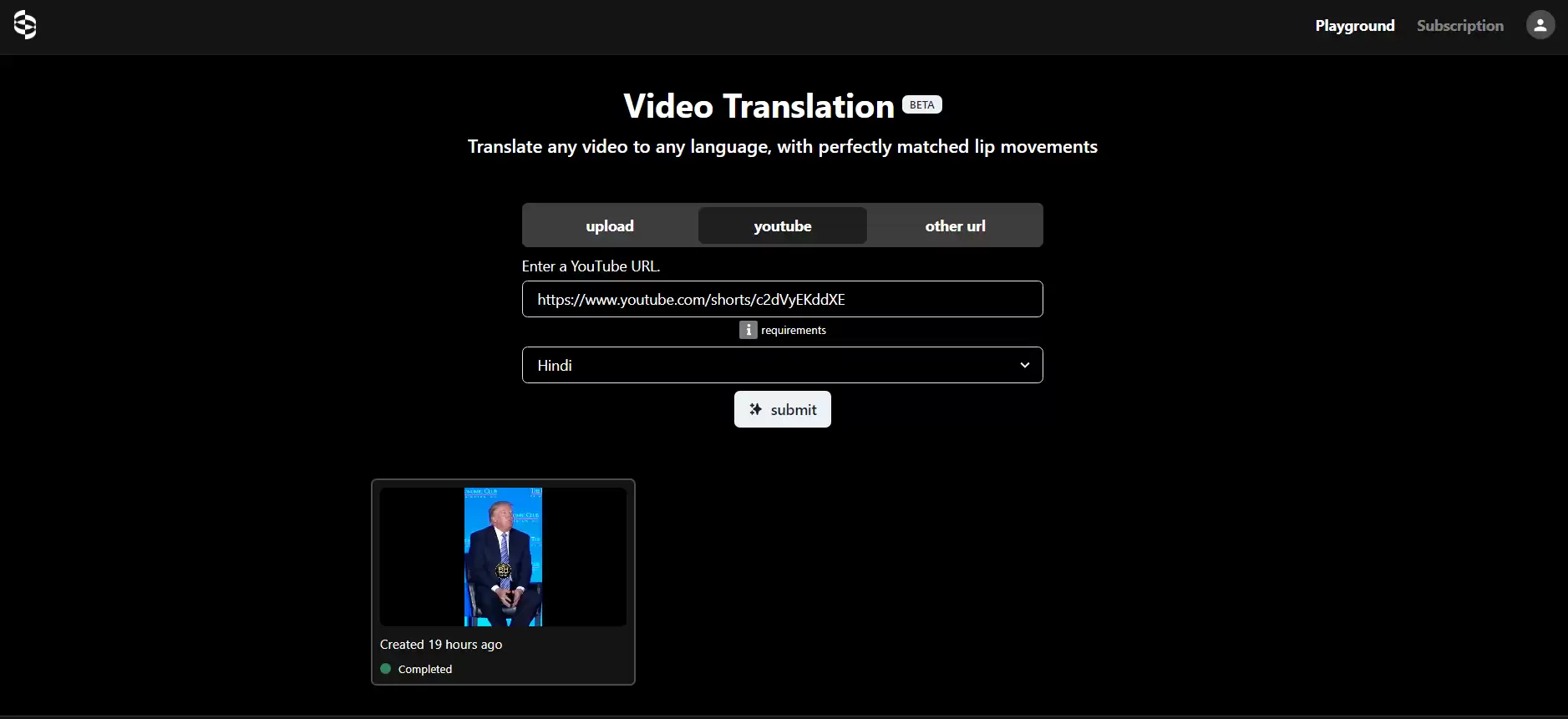 Video Translation:AI匹配口型的视频翻译工具,为你翻译的视频进行唇语同步
