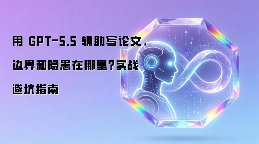 用 GPT-5.5 辅助写论文，边界和隐患在哪里？实战避坑指南