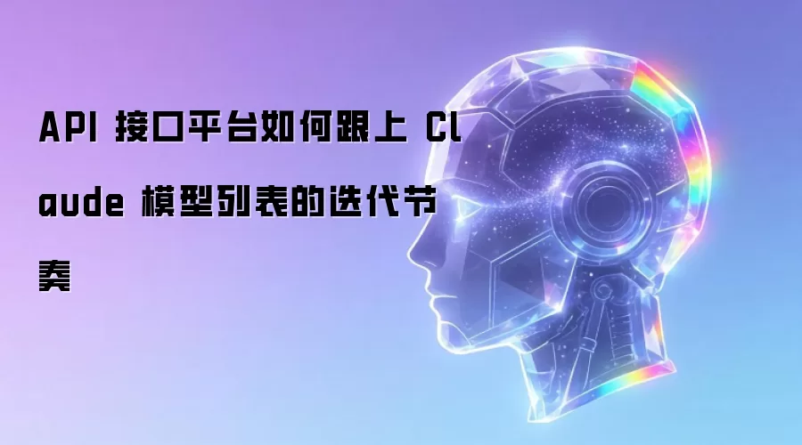 API 接口平台如何跟上 Claude 模型列表的迭代节奏