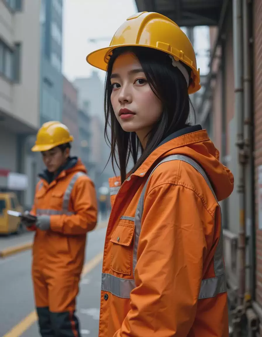 使用AI绘画工具ComfyUI和Flux LORA模型,轻松生成没明显AI脸痕迹倾向东方审美的真人照片