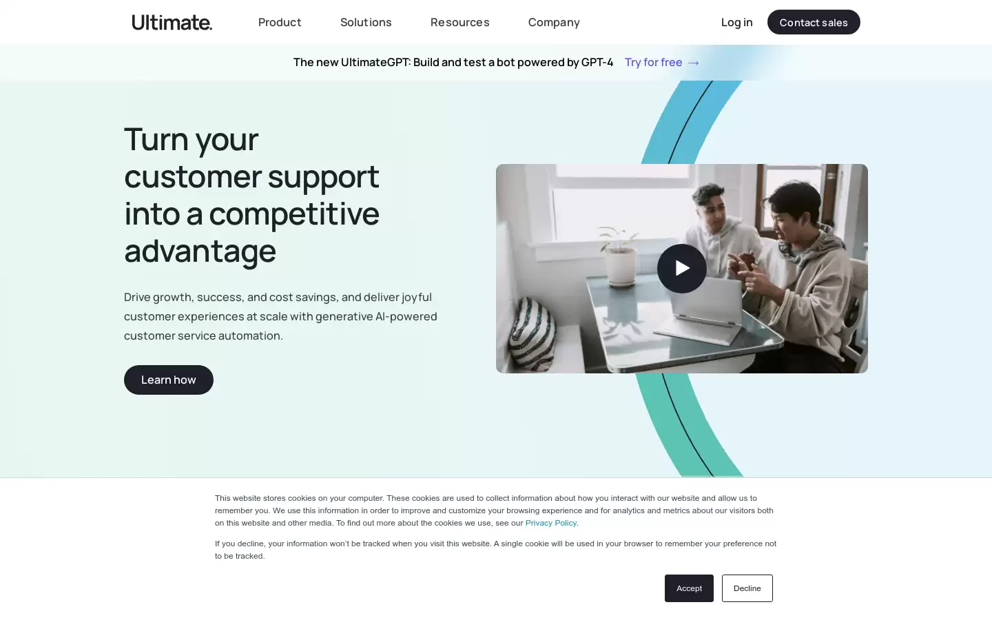 Ultimate : 交付个性化的客户支持自动化平台