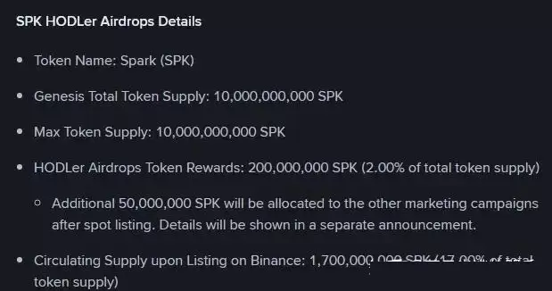 TGE上线!融资6150万美元Spark Protocol（SPK）即将登陆各大平台!