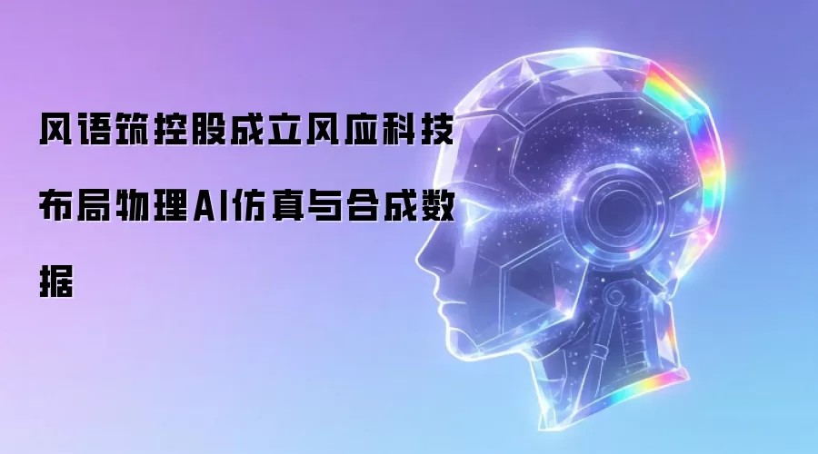 风语筑控股成立风应科技 布局物理AI仿真与合成数据