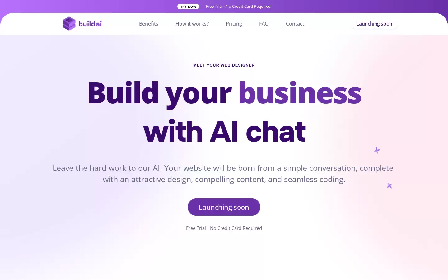 Buildai Website : AI建站