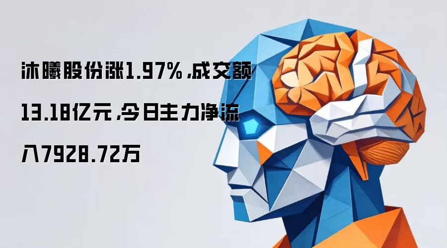 沐曦股份涨1.97%，成交额13.18亿元，今日主力净流入7928.72万