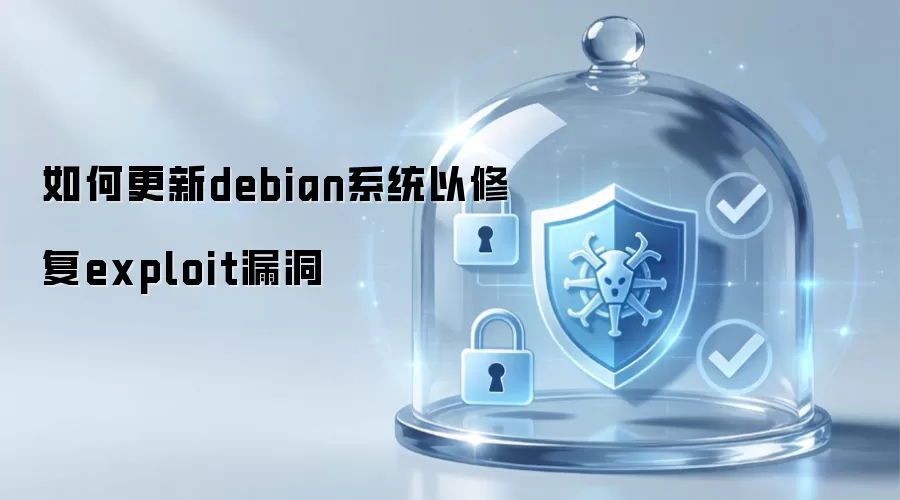 如何更新debian系统以修复exploit漏洞