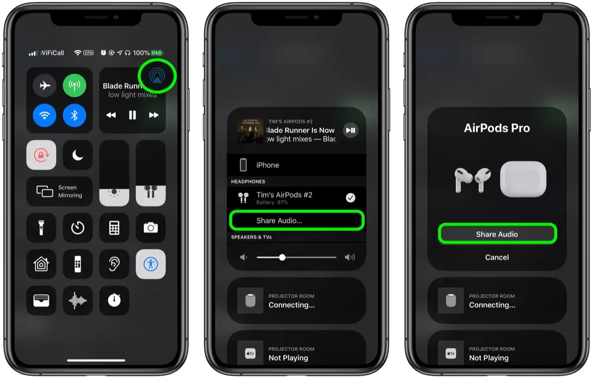 如何在 iPhone 上通过「音频共享」功能同时连接两副 AirPods Pro? 如何在 iPhone 上通过「音频共享」功能同时连接两副 AirPods Pro?