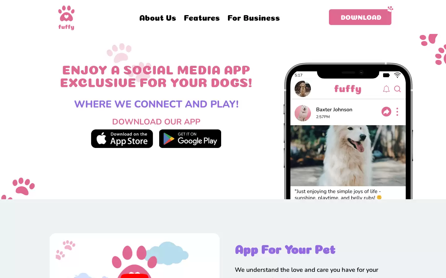 Fuffy : Fuffy是宠物主人的终极社交平台