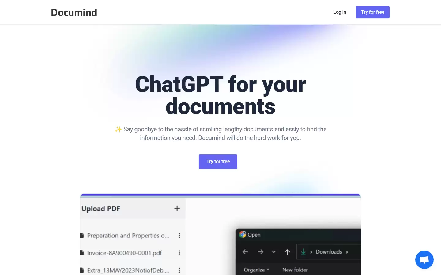 Documind : 让你的文档变得智能
