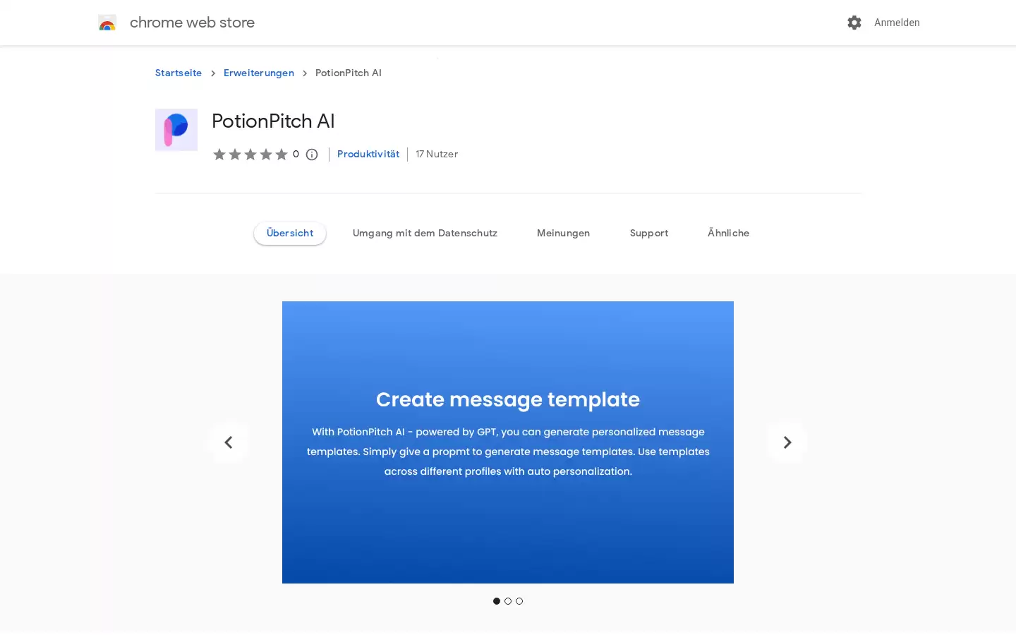 PotionPitch AI : 提升销售效果的AI辅助工具