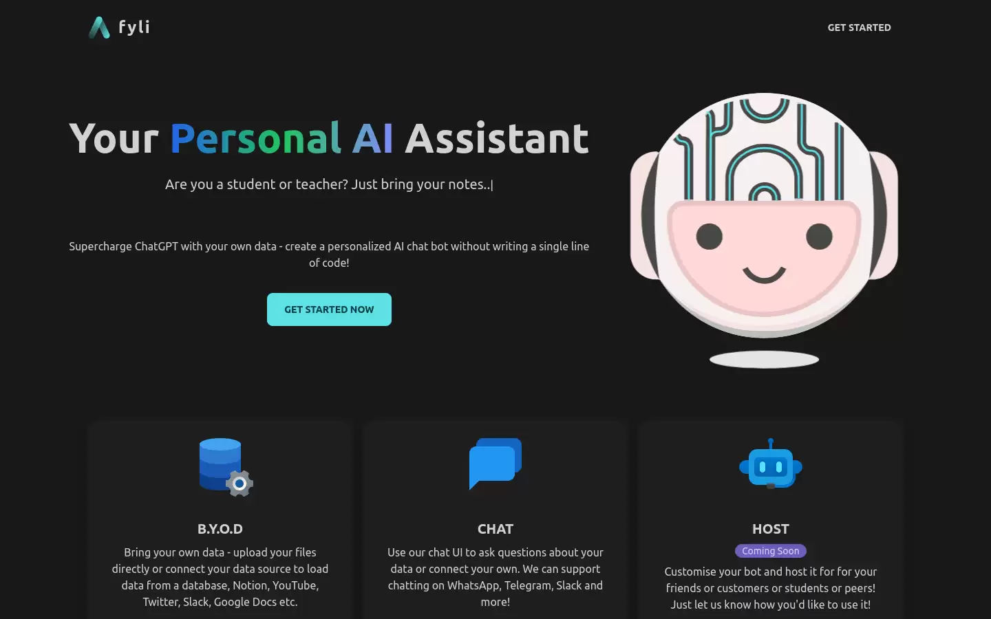 Your Personal AI Assistant : 个性化AI助手，无需编写代码