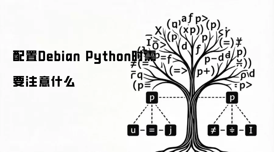 配置Debian Python时需要注意什么