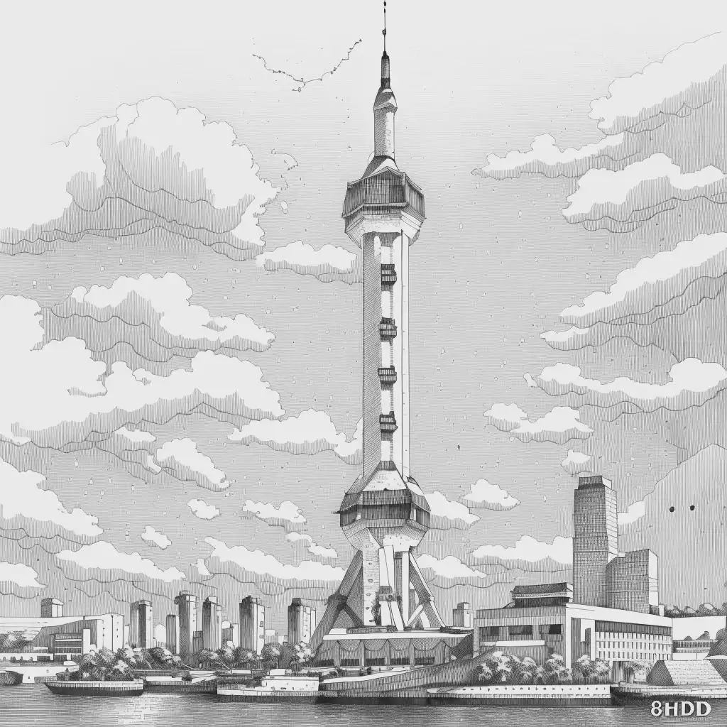 Stable Diffusion线稿转绘,建筑图片的线稿转绘制作教程来了