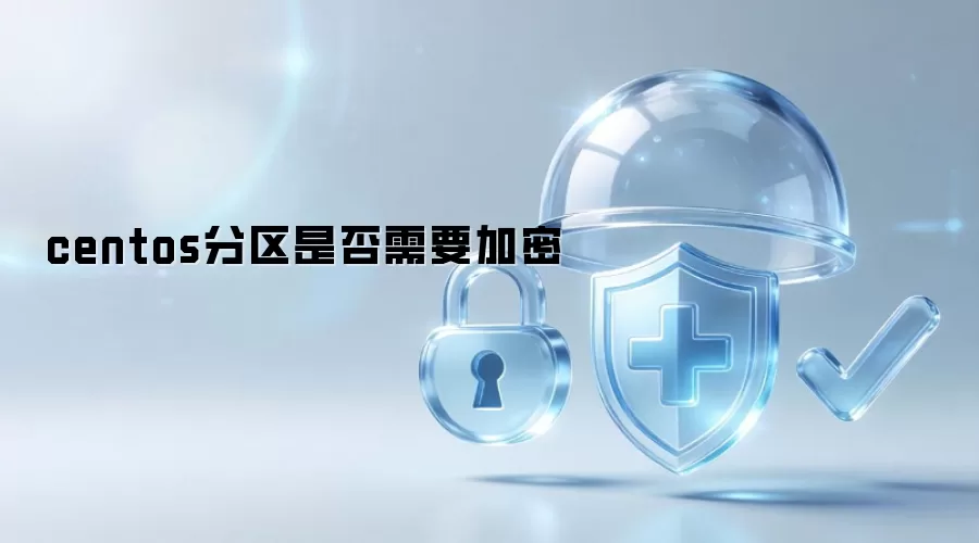 centos分区是否需要加密